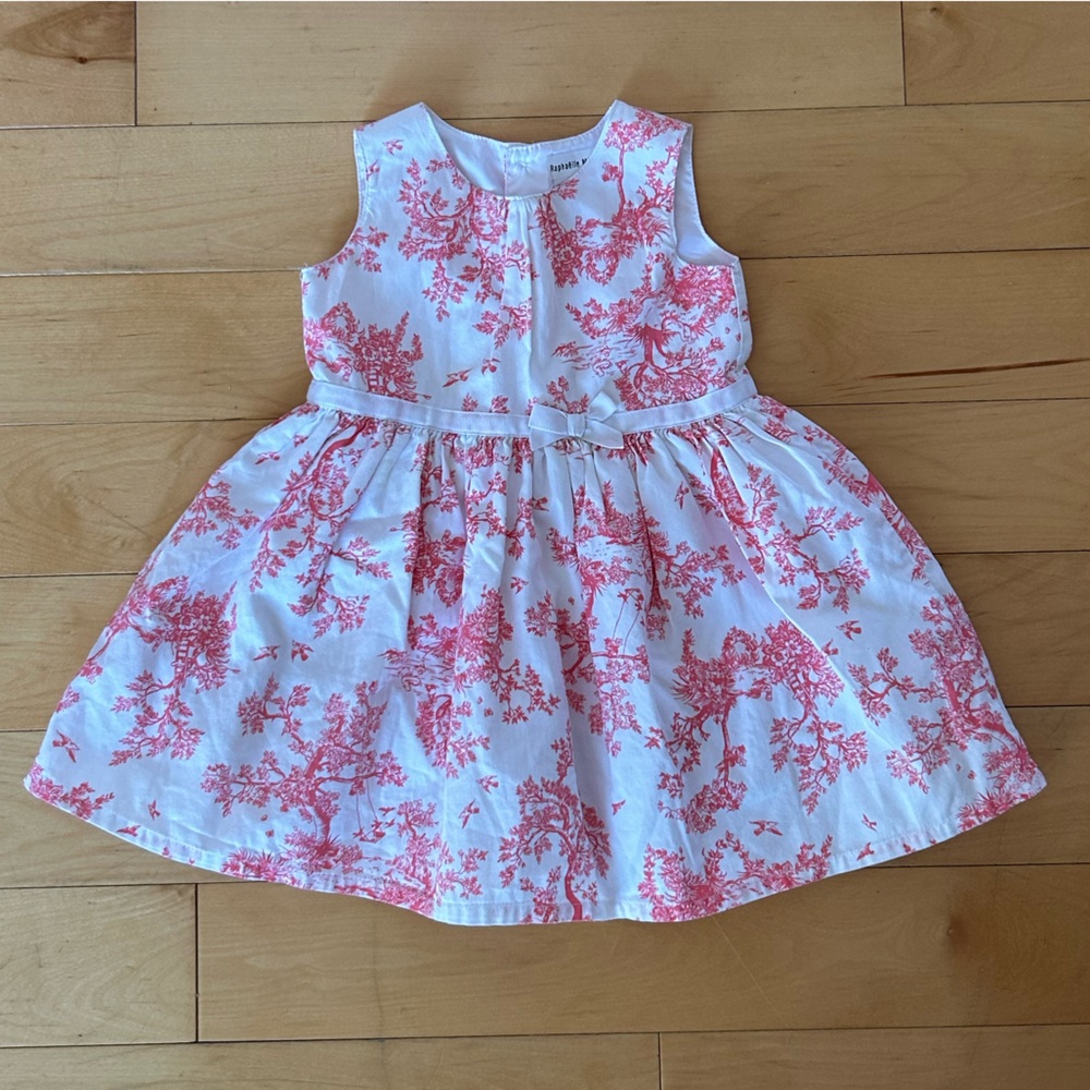 Floral Pink Baby Dress
